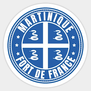 Fort De France Sticker